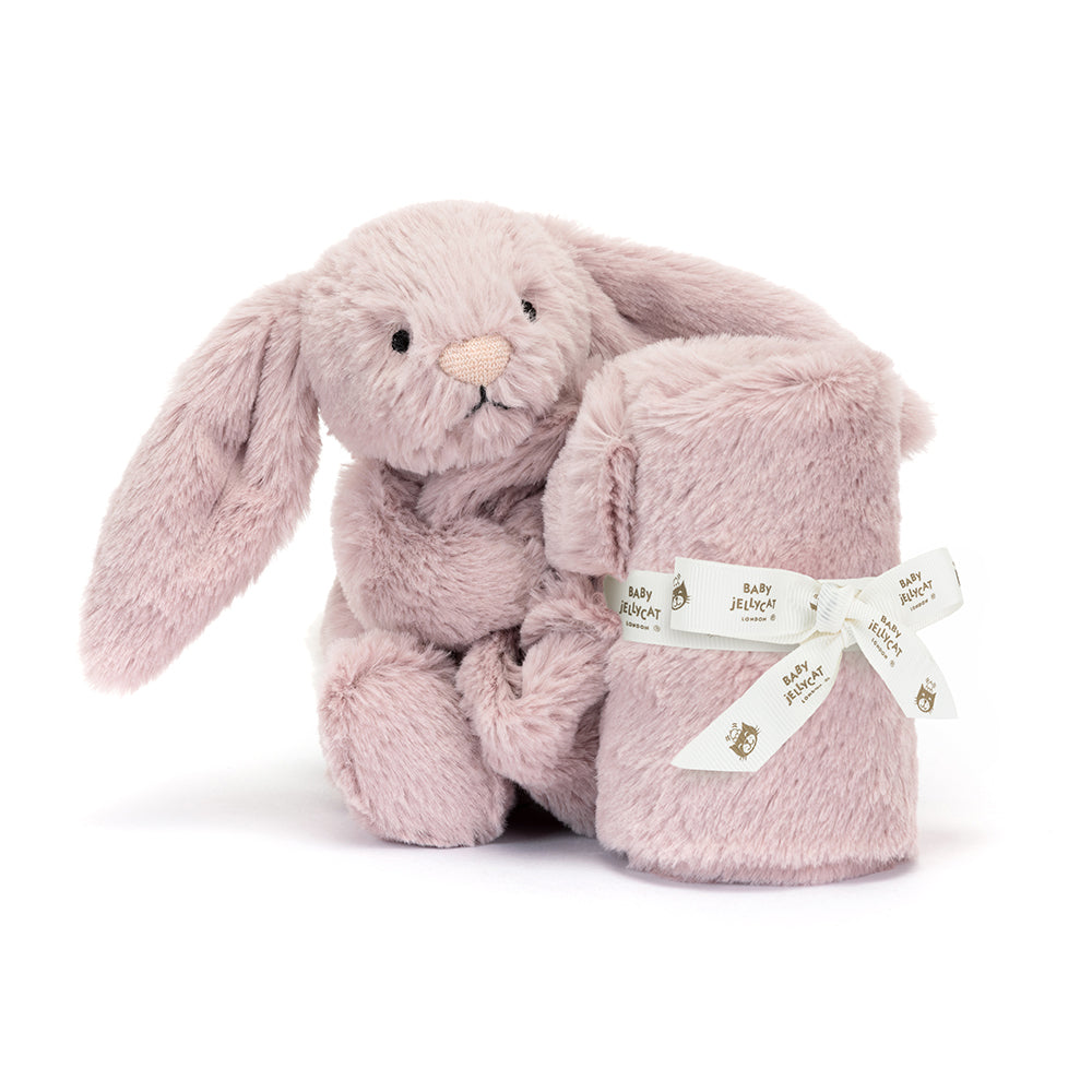 Bashful Luxe Bunny Rosa Soother, View 2