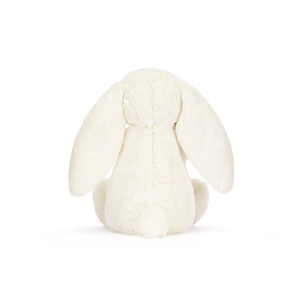 Cream-Bunny-with-Rose, View 3